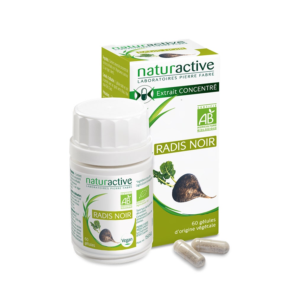 Naturactive Rabano Negro 60 Capsulas 60 gélules