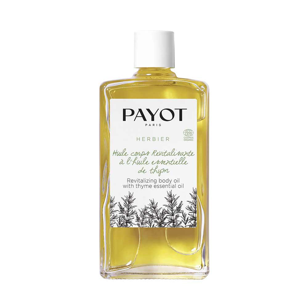 Payot Herbier Aceite corporal revitalizante con aceite esencial de tomillo 95 ml
