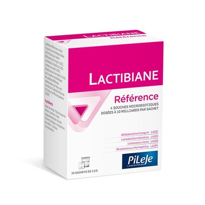 Reference 10 sobres de 2,5g Lactibiane Lactibiane Microbiotiques Pileje