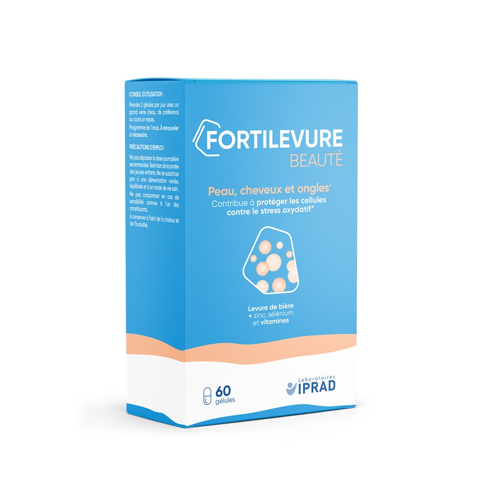 Iprad Fortilevure Beaute 60 Gélulas