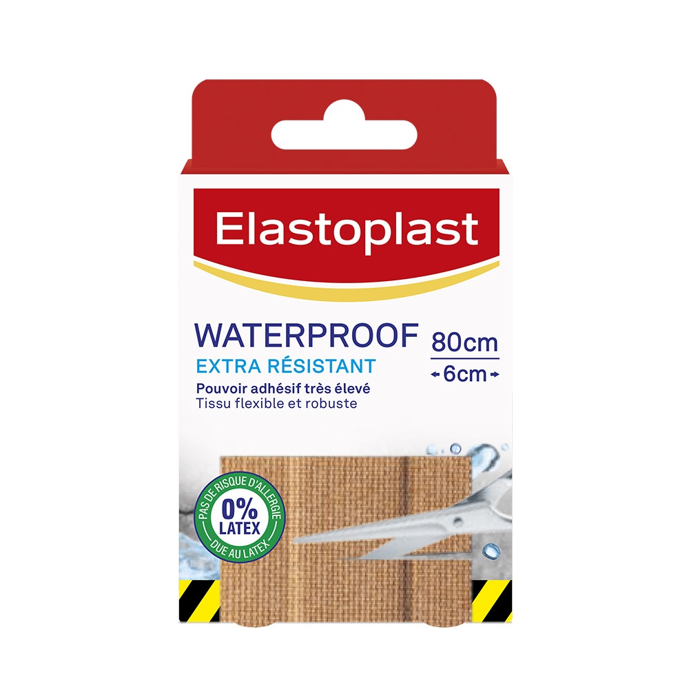 Elastoplast Banda extra resistente waterproof 80x6cm x8