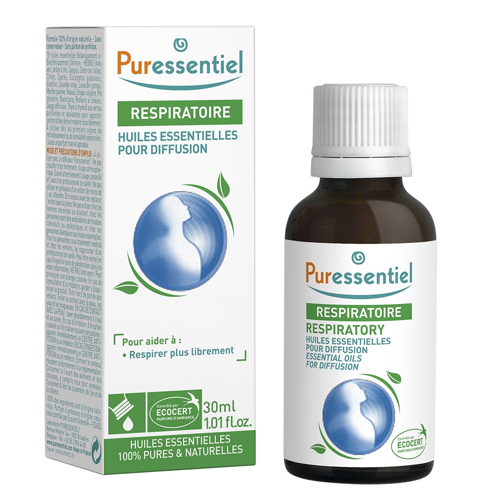 Puressentiel Respiración Mezcla Aceites Esenciales Difusion Respiracion 30ml