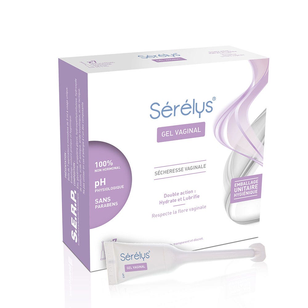Serelys Pharma Serelys Gel Vaginal 7 X Sécheresse vaginale 7x5ml