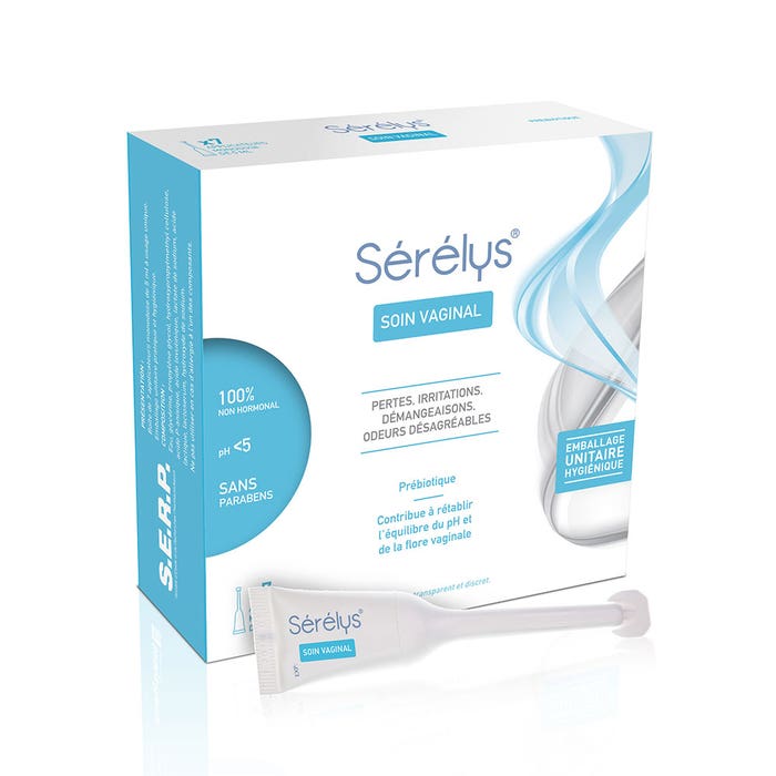 Serelys Tratamiento Vaginal 7 X 7 Applicateurs monodoses de 5ml Serelys Pharma