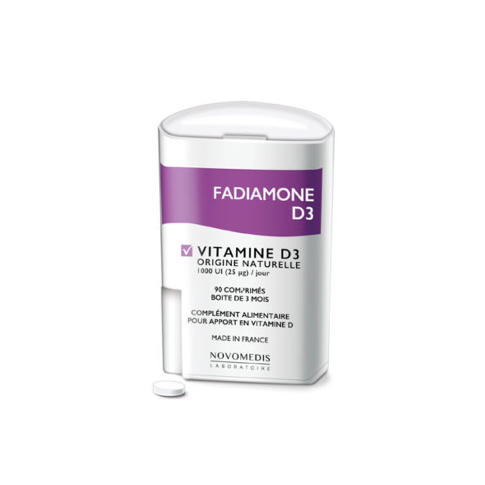 Fadiamone Vitamina D3 90 comprimidos
