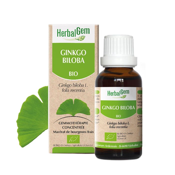 Ginkgo Biloba ecológico 30 ml Herbalgem