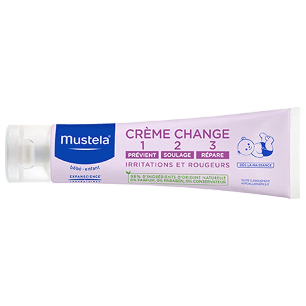 Mustela Crema De Cambio 123 Irritaciones Y Rojeces 50ml