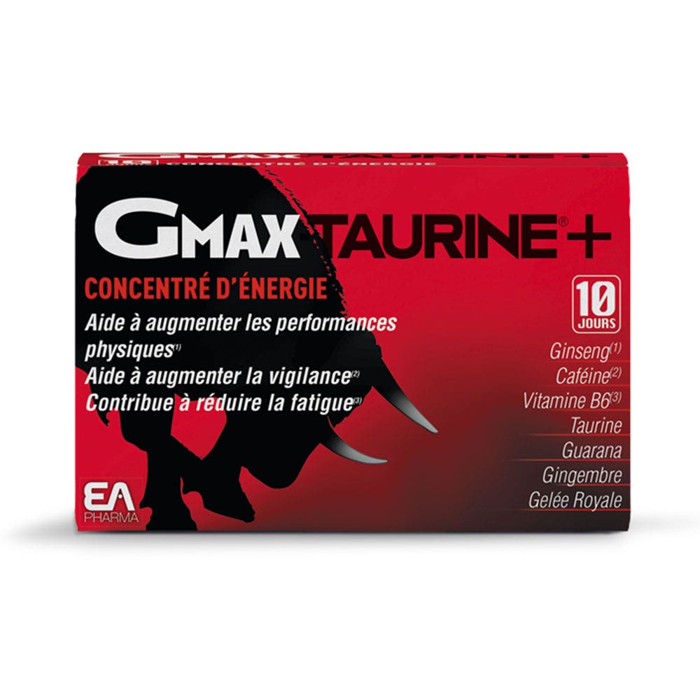 Ea Pharma Gmax-taurina 30 Ampollas