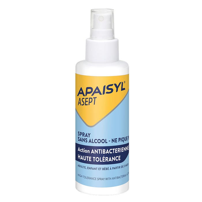 Asept Spray Antibacteriano 100ml Apaisyl