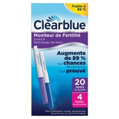 Clearblue Clearblue Monitor De Fertilidad Recargas 24 Varillas