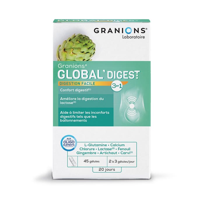 Global Digest 45 Cápsulas Granions