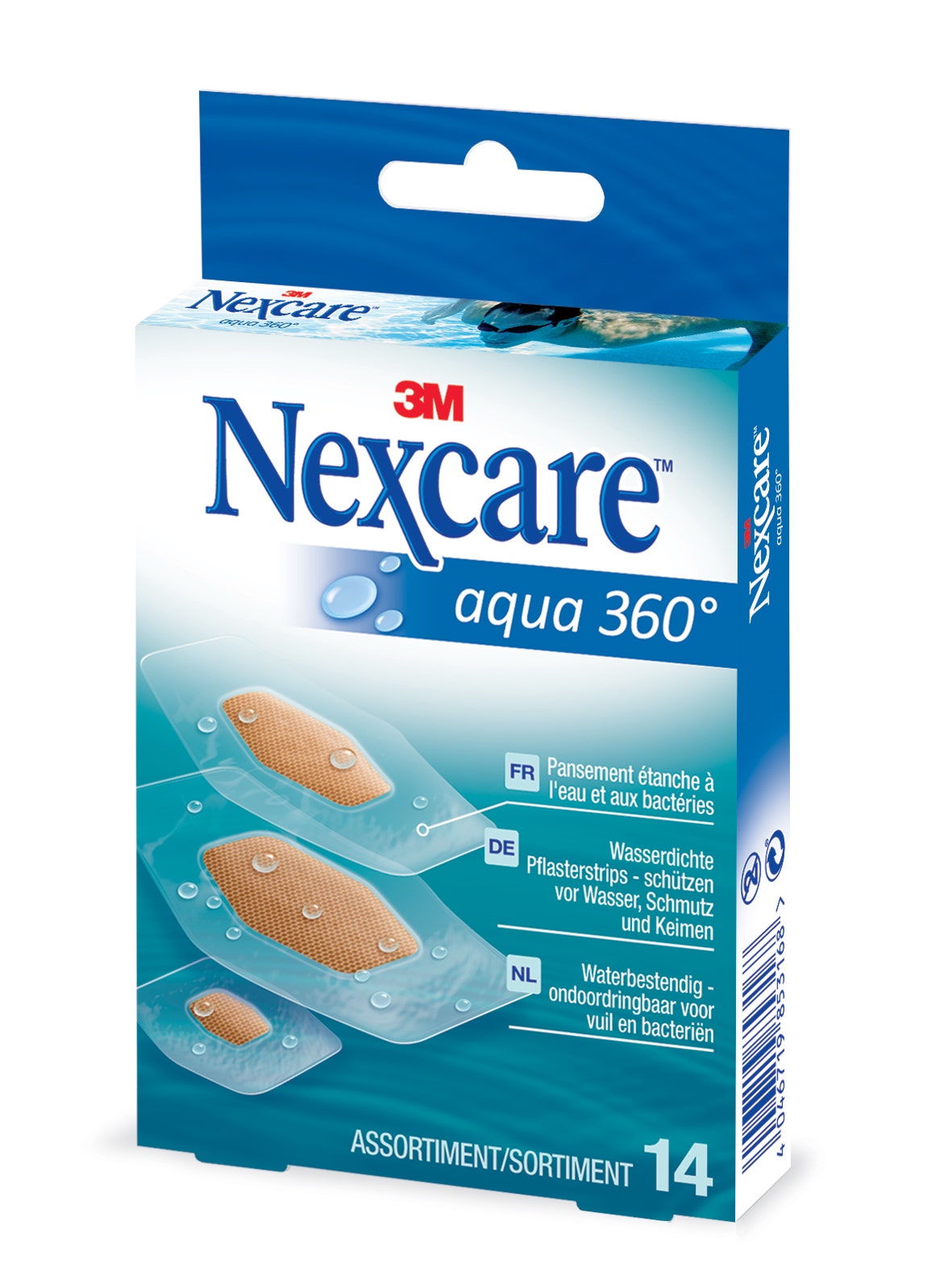 Nexcare Nexcare Aqua 360&deg; Tiritas X14 X14