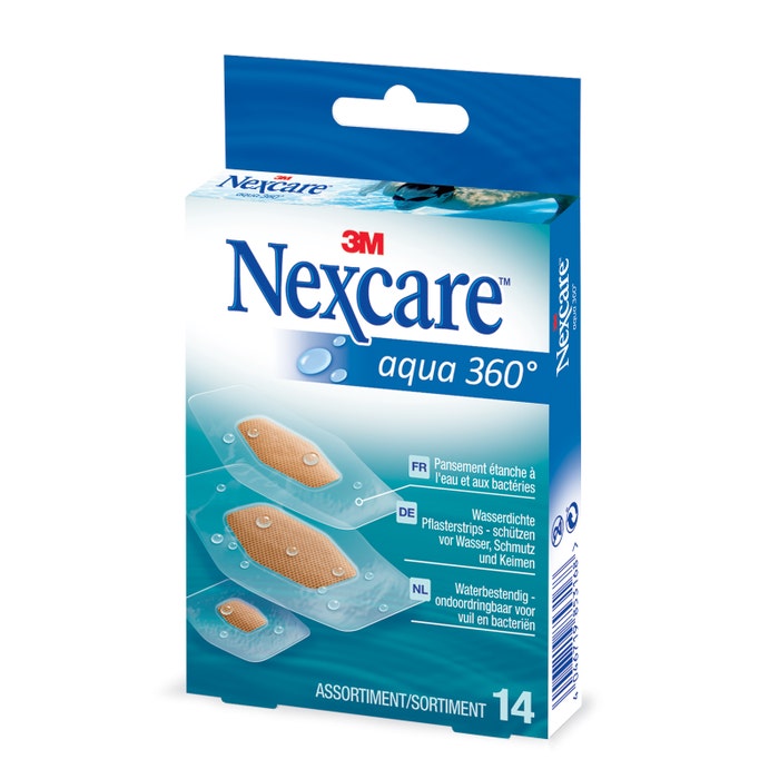 Nexcare Aqua 360° Tiritas X14 X14 Nexcare