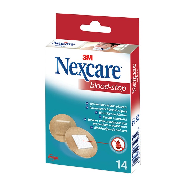 Nexcare Blood-stop Tiritas Redondas X14 x14 Nexcare