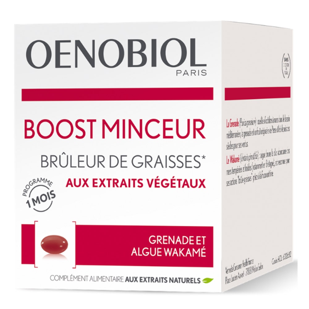 Morosil Boost – Brûleur De Graisse Naturel 120 Gélules - Caféine, Guarana, Zinc - Péremption 2028