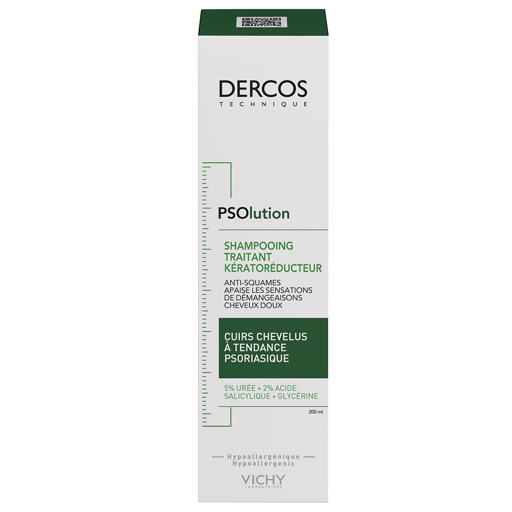 Vichy Dercos Champú queratorreductor PSOlution 200 ml