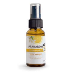 Pranarôm Les diffusables Tónico orgánico Zest Spray Limón y bergamota 30 ml