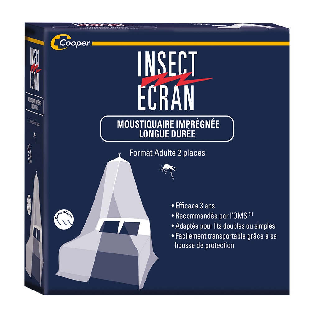 Insect Ecran Accesorio Moustiquaire imprégnée 2 places