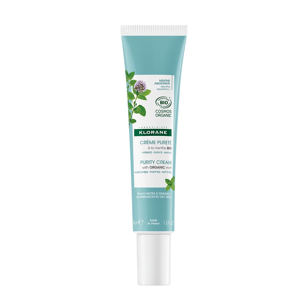Klorane Menta Acuática Crema de pureza Bio 40 ml