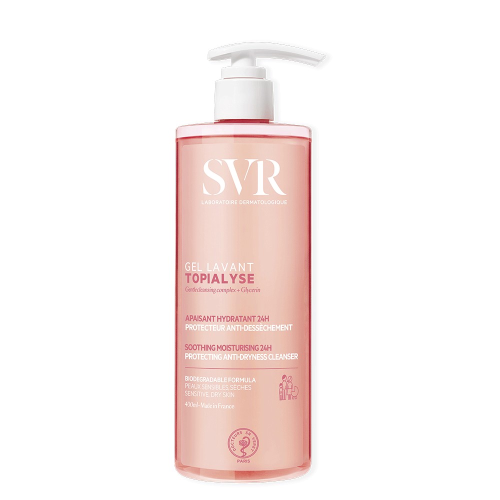 Svr Topialyse Gel limpiador para pieles sensibles y secas 400 ml