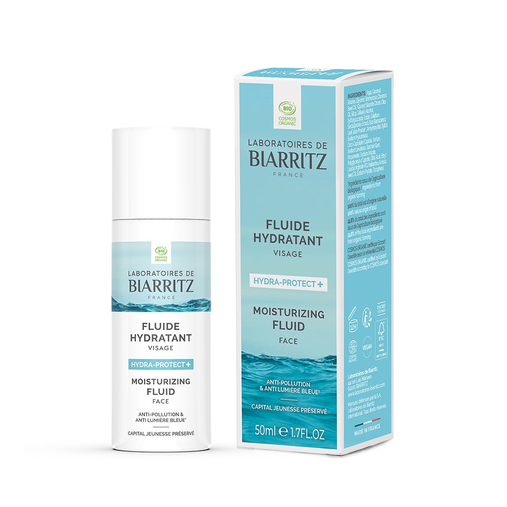 Laboratoires De Biarritz Hydra-Protect + Hidratación facial ecológica 50 ml