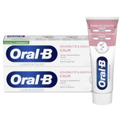 Oral-B Calm Pasta dentífrica Original Sensibilidad y Encías 2x75ml