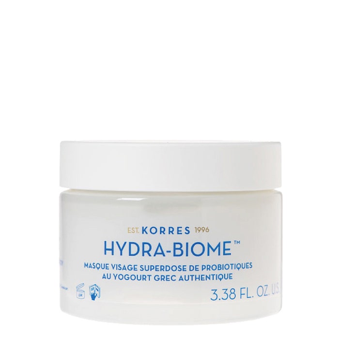 Hyra-Biome Mascarilla Superdosis con Probióticos y Yogur Griego (pieles estresadas) 100 ml Yaourt Grec Korres