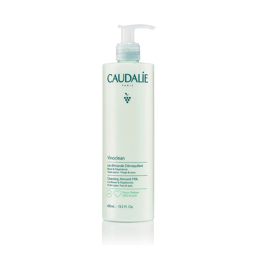 Caudalie Vinoclean Loción almendra desmaquillante rostro y ojos 400ml