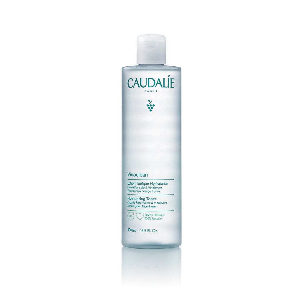 Caudalie Vinoclean Loción tónica hidratante rostro y ojos 400ml