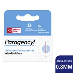Parogencyl Recambios de cepillos interdentales XS