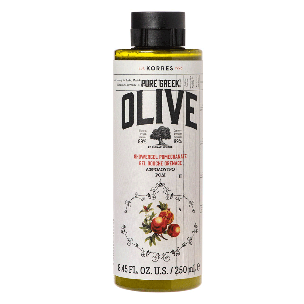 Korres Oliva Gel douche Olive & Grenade 250ml