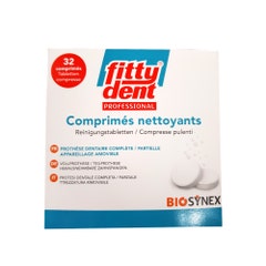 Fitty Dent Pastillas limpiadoras x32