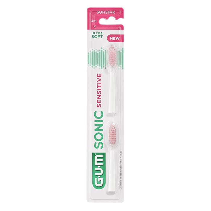 Recambios de cepillos de dientes x2 Sonic Sensitive Gum