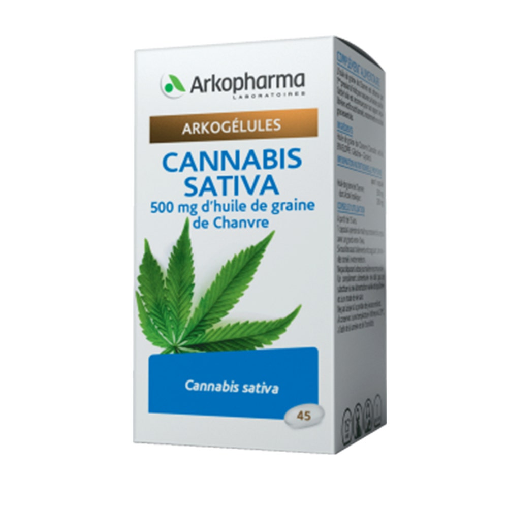 Arkopharma Arkocápsulas Cannabis sativa x45 cápsulas