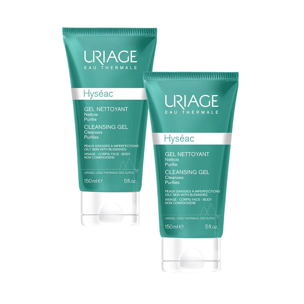 Uriage Hyseac Gel Limpiador Peaux Grasses à imperfections 150ml