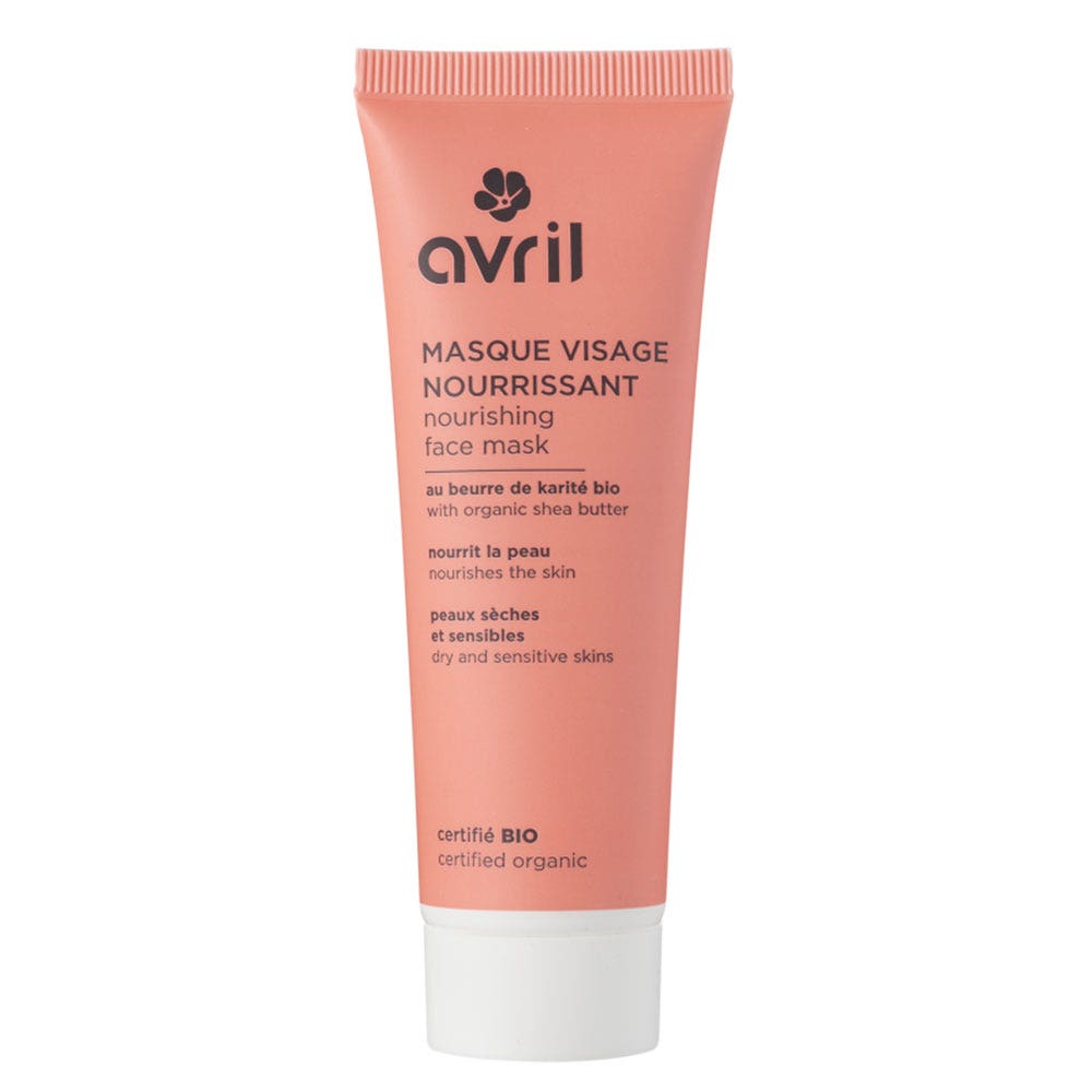 Avril Mascarilla facial nutritiva ecológica con Manteca de karité 50 ml