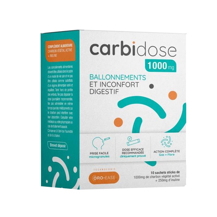 Carbidose 1000 mg x10 sobres Crinex