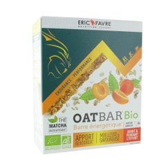 Eric Favre Snacking Healthy Barrita de avena ecológica sabor albaricoque 6 barras de 55 g