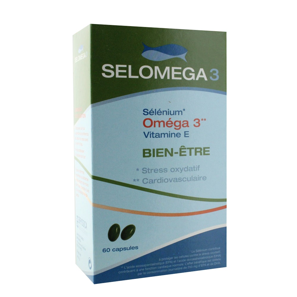 Bryssica Selomega 3 60 cápsulas
