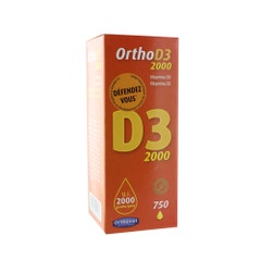 Orthonat Ortho D3 2000 750 gouttes