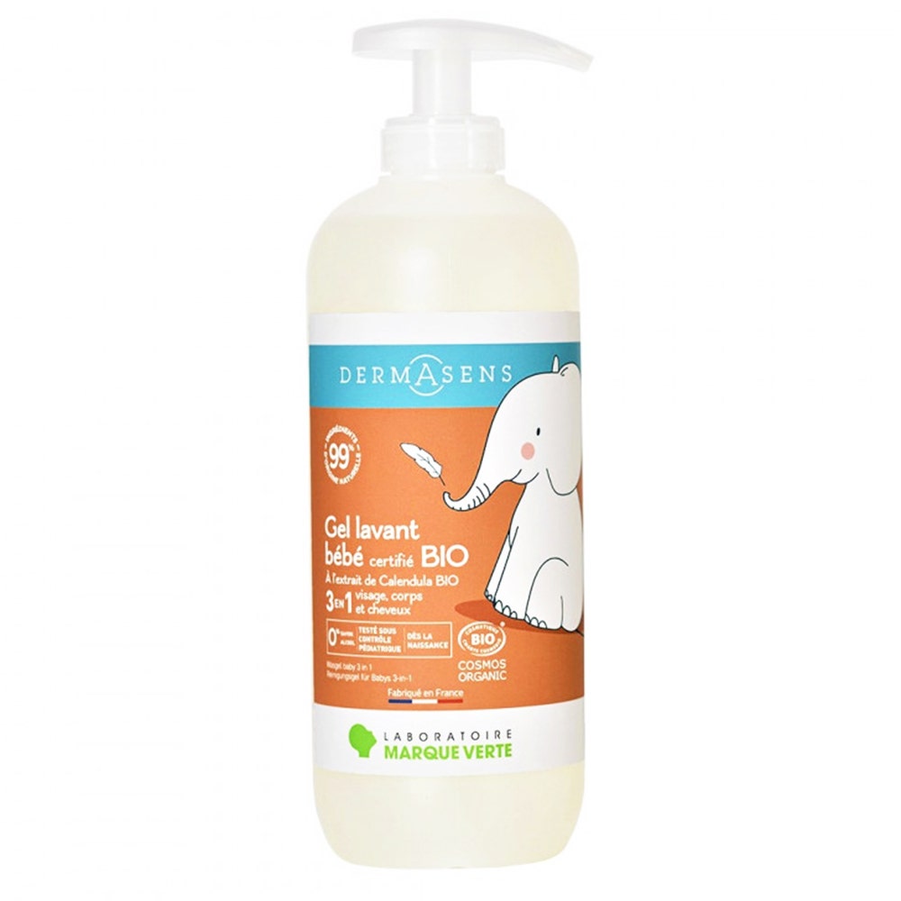 Dermasens Gel de baño 3 en 1 Bio 500 ml