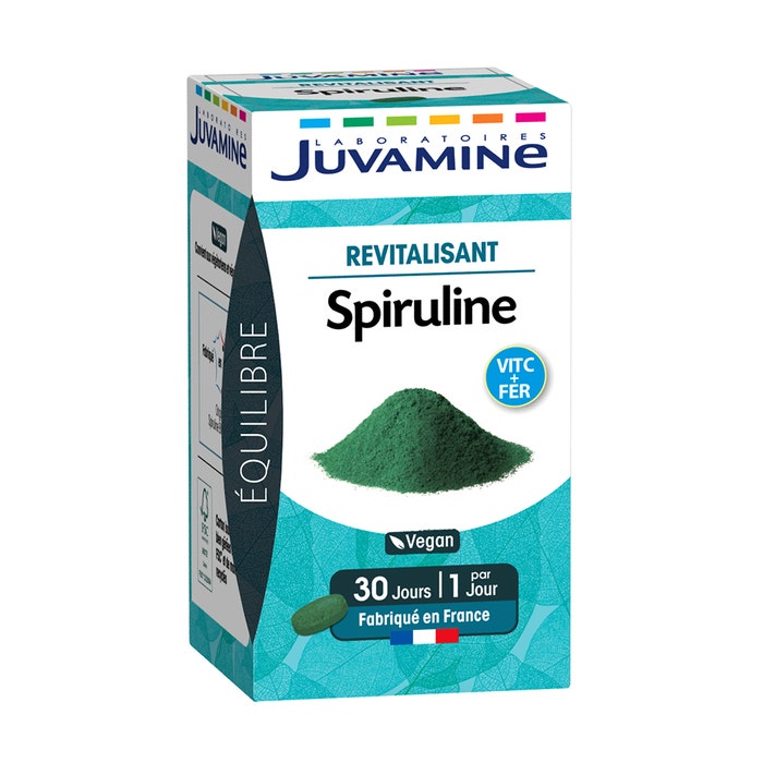 Espirulina Revitalizante 30 comprimidos Juvamine