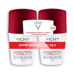 Vichy Déodorant Destranspirante antiolor 96 horas 2x50ml