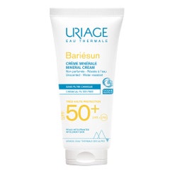 Uriage Bariésun Crema mineral SPF50+ sin perfume