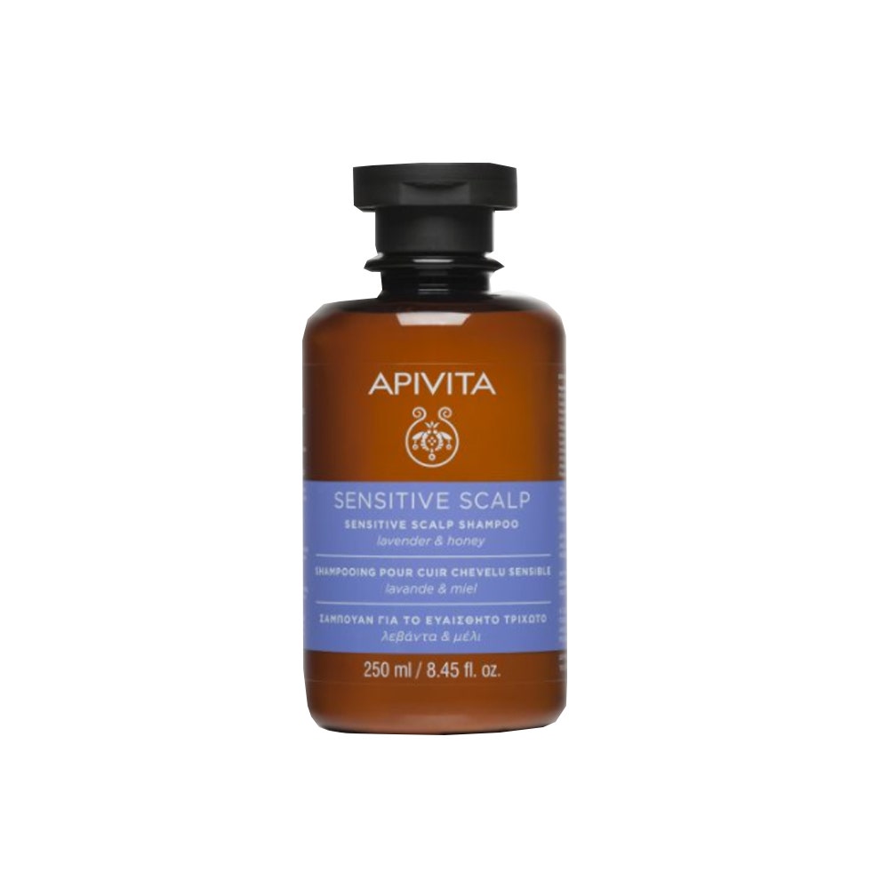 Apivita Champú para cuero cabelludo sensible 250 ml