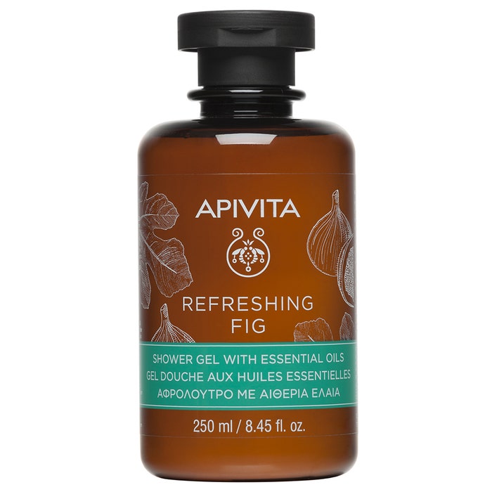 Gel ducha con Aceites Esenciales 250 ml Refreshing Fig Apivita