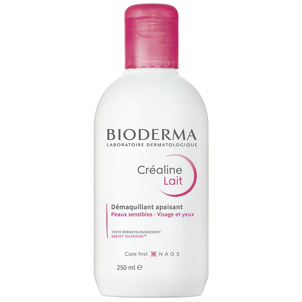 Bioderma Crealine Leche Desmaquillante Calmante Peaux Sensibles 250ml