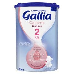 Leche en polvo 800g Calisma Continuación 2 6 a 12 meses Gallia