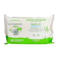 Bebe Toallitas Espesas Extra Suaves X72 x60 Bébé siège, visage et mains Alphanova