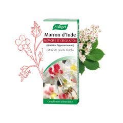 Extracto de planta fresca Castaño de Indias 50ml A.Vogel France